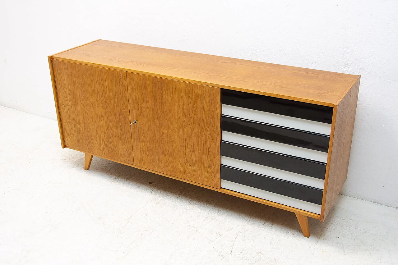 U-460 sideboard by Jiri Jiroutek for Interier Praha, 1960s 20