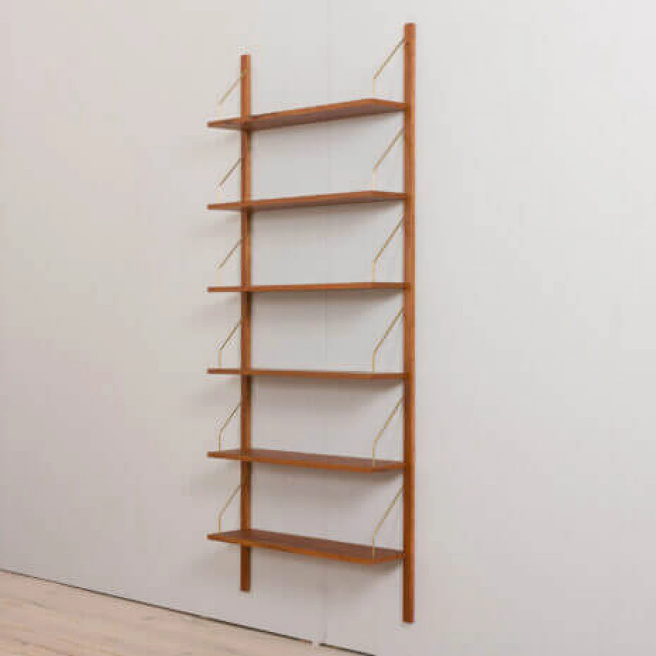 Modular bookcase in the style of Preben Sorensen and Poul Cadovius, 1960s 5