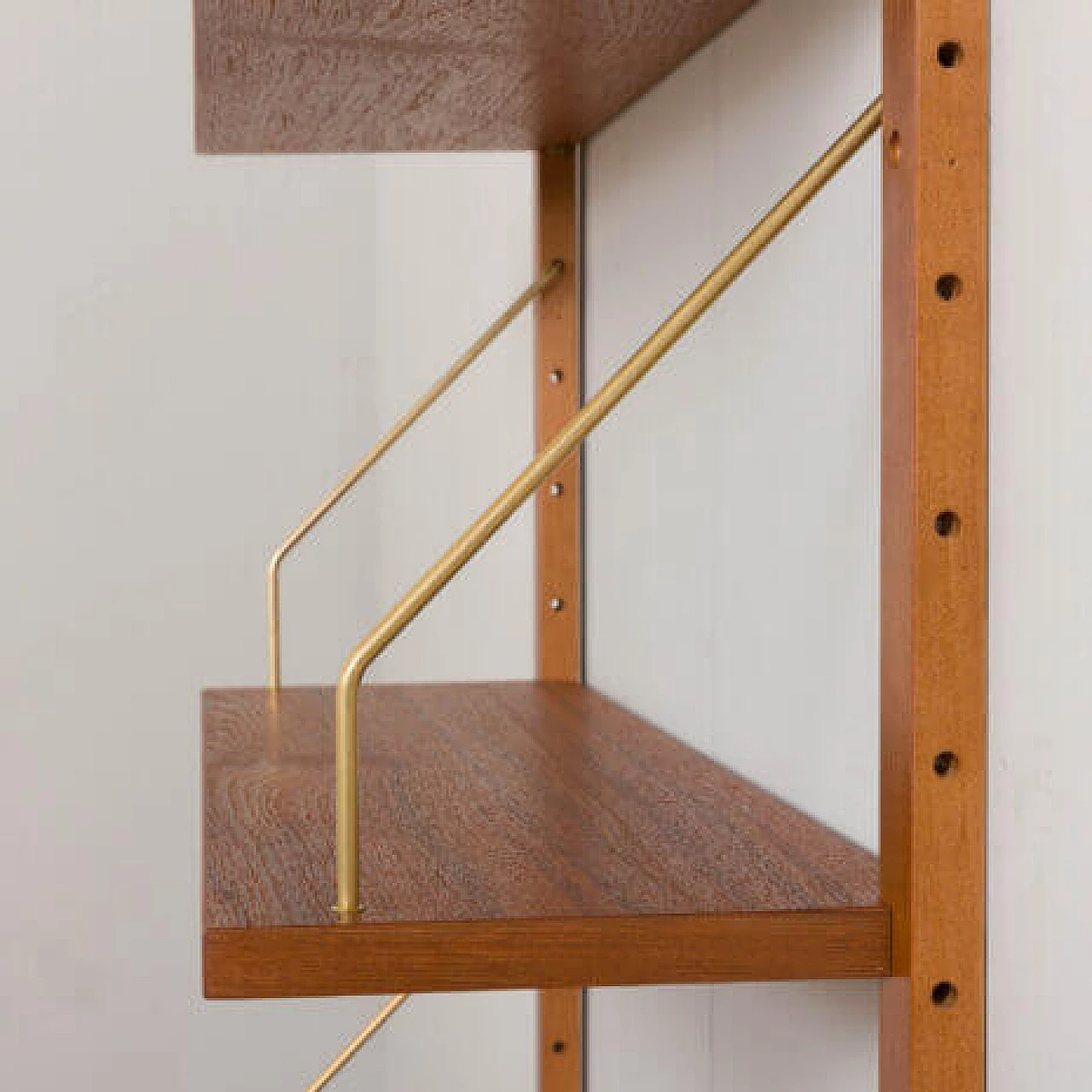 Modular bookcase in the style of Preben Sorensen and Poul Cadovius, 1960s 6