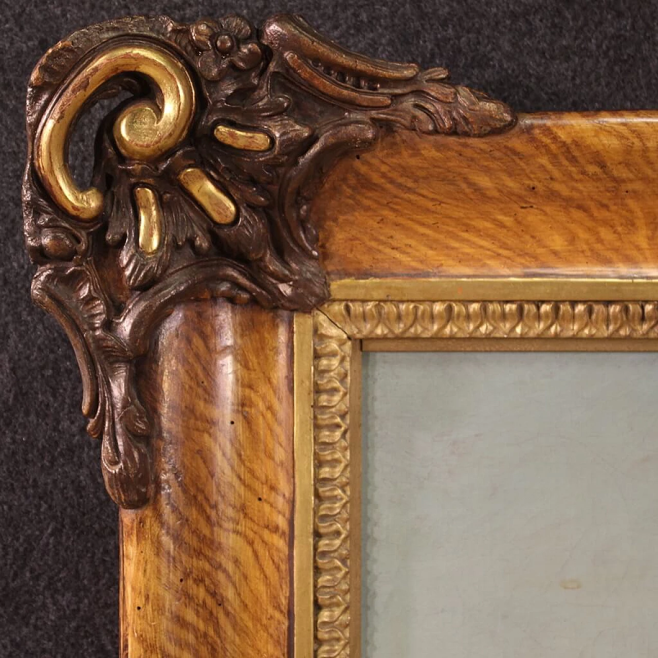 Landscape with figures and architectures, oil painting on canvas, 18th century 12