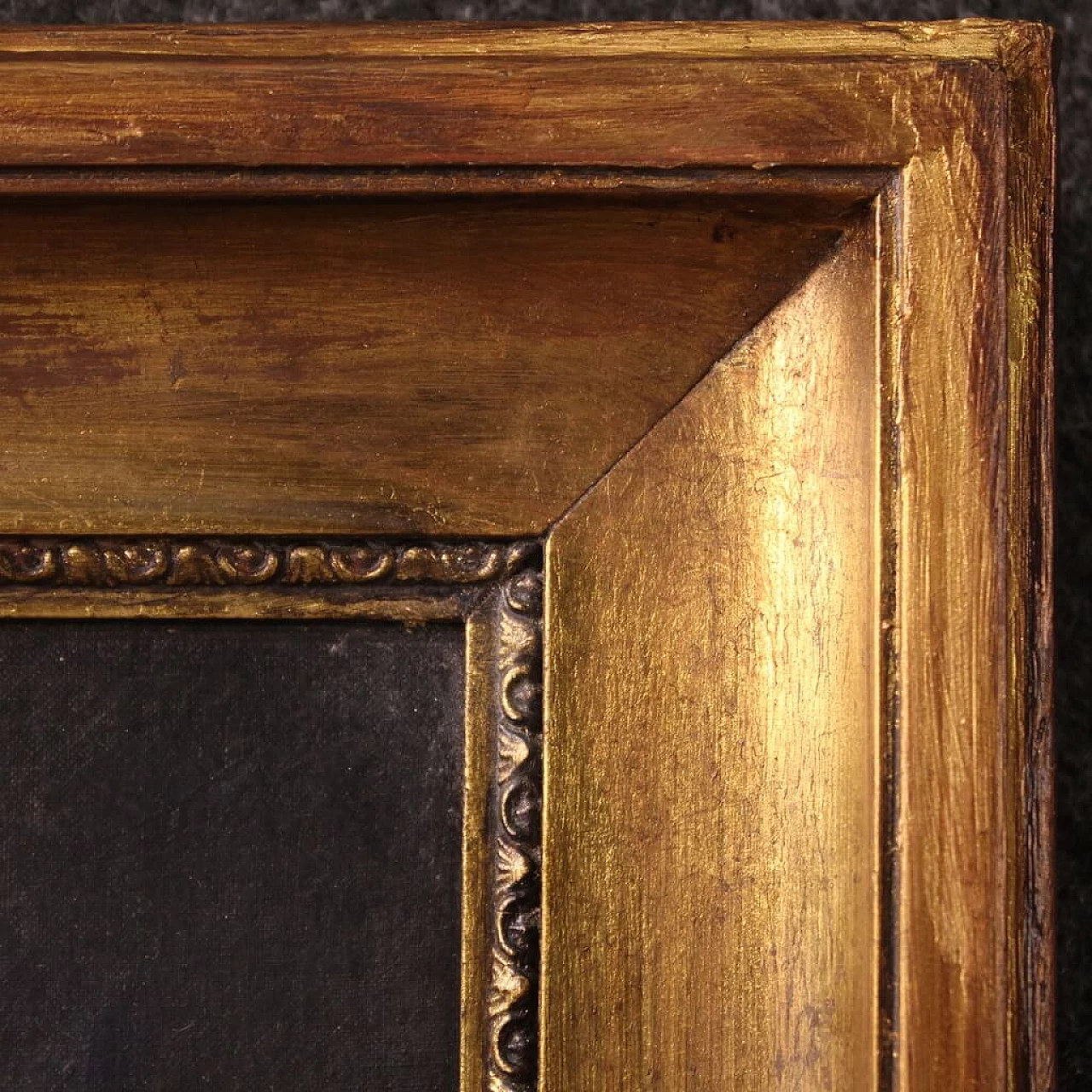 Pair of portraits of little girls, oil on canvas, 1950s 7