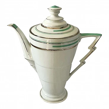 Art Deco Bavaria porcelain coffee pot, 1930s