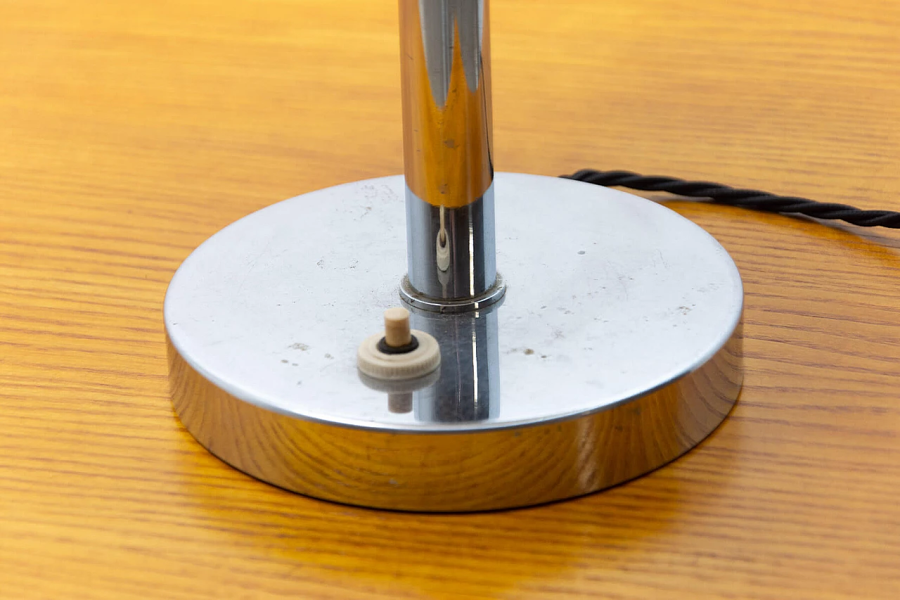 Chrome-plated Bauhaus table lamp, 1940s 6