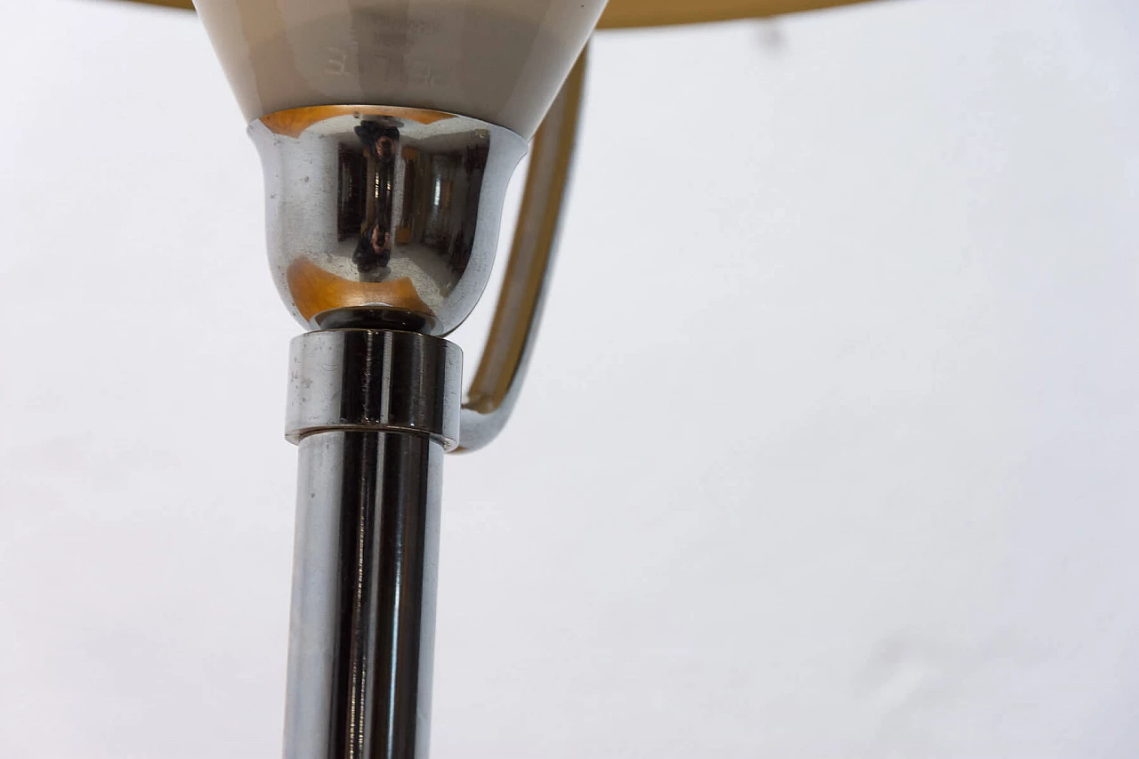 Chrome-plated Bauhaus table lamp, 1940s 12