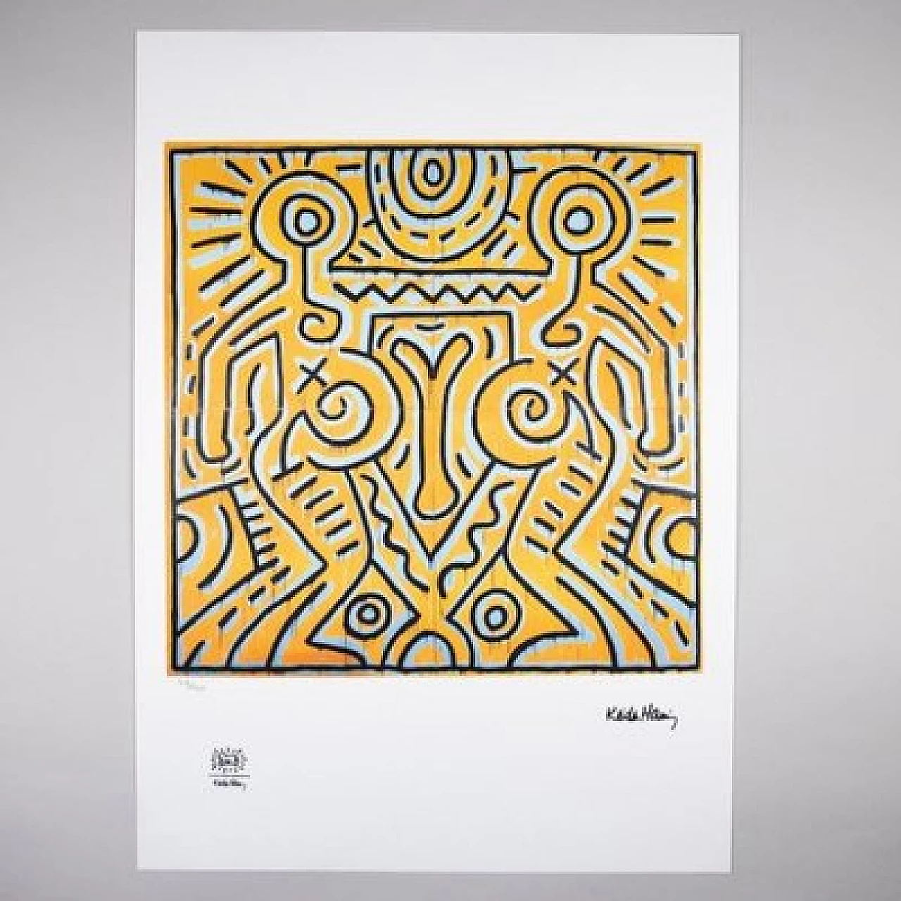 Keith Haring, Untitled, lithograph, 1980s 1