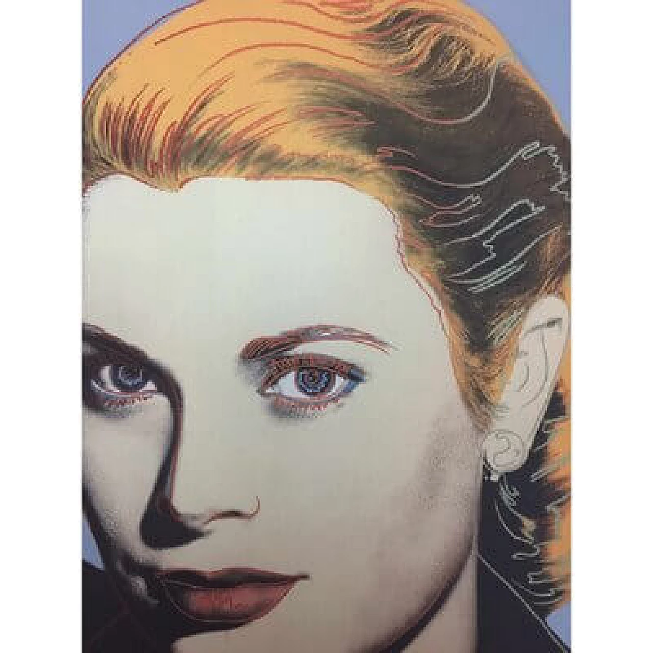 Andy Warhol, Grace Kelly, silkscreen print, 1990s 1