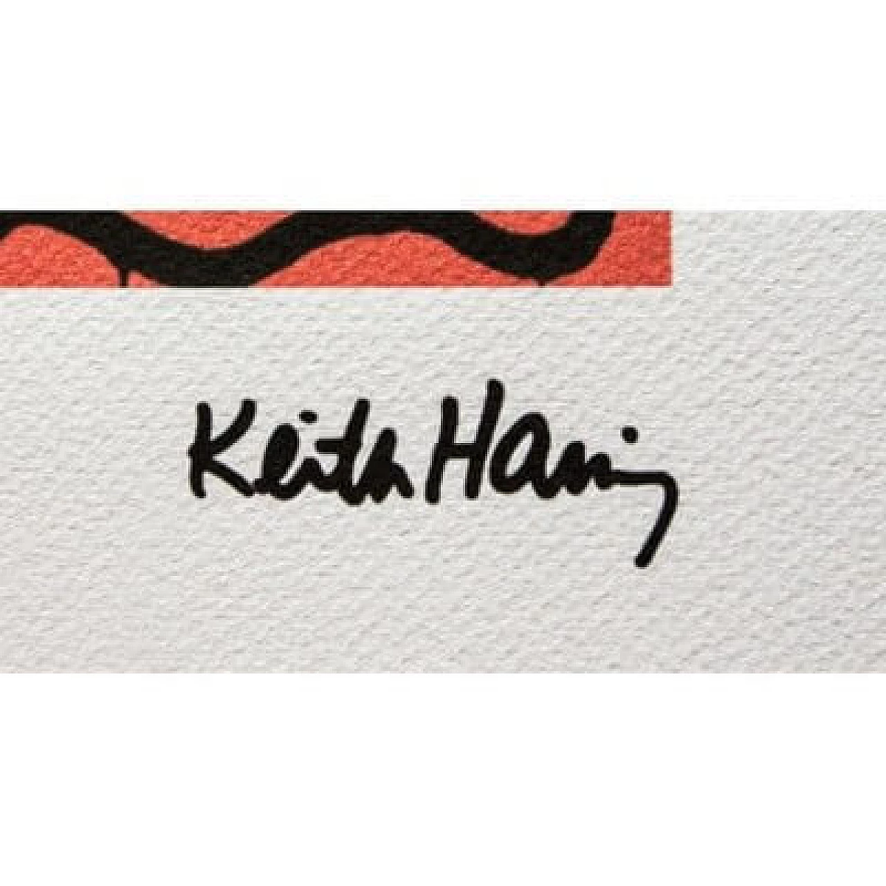 Keith Haring, Untitled, silkscreen print, 1980s 3