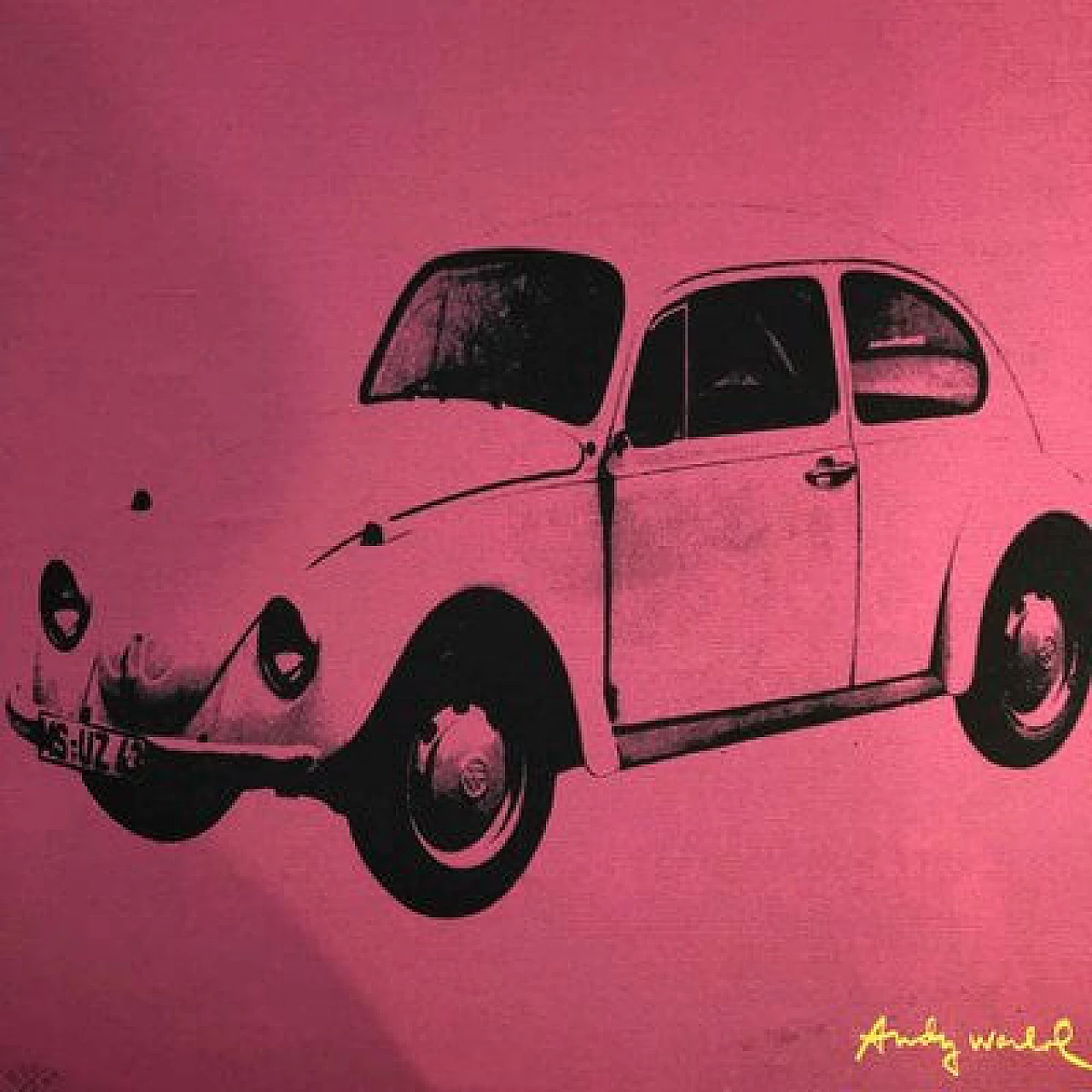 Andy Warhol, Volkswagen, lithograph, 1980s 4