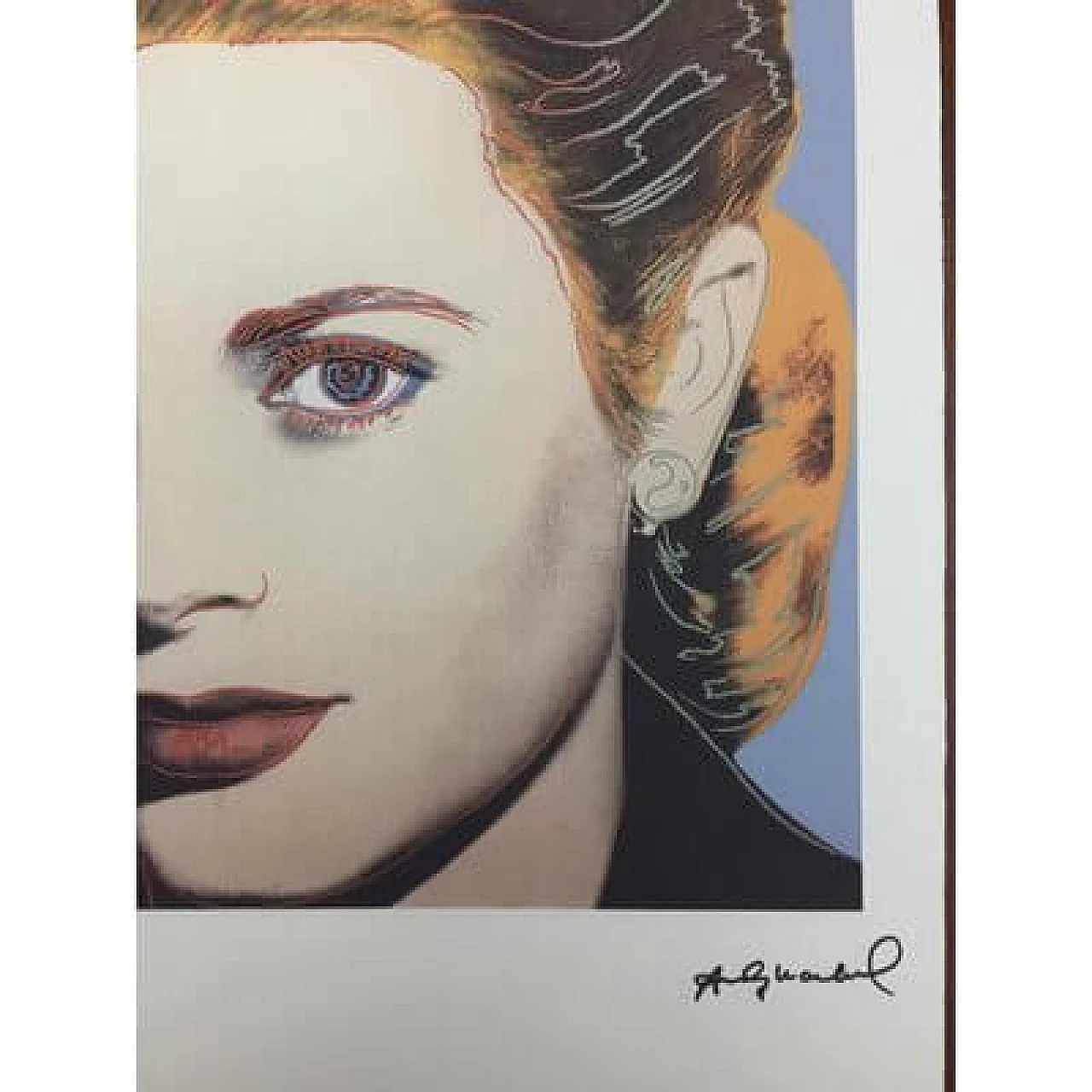 Andy Warhol, Grace Kelly, silkscreen print, 1990s 6