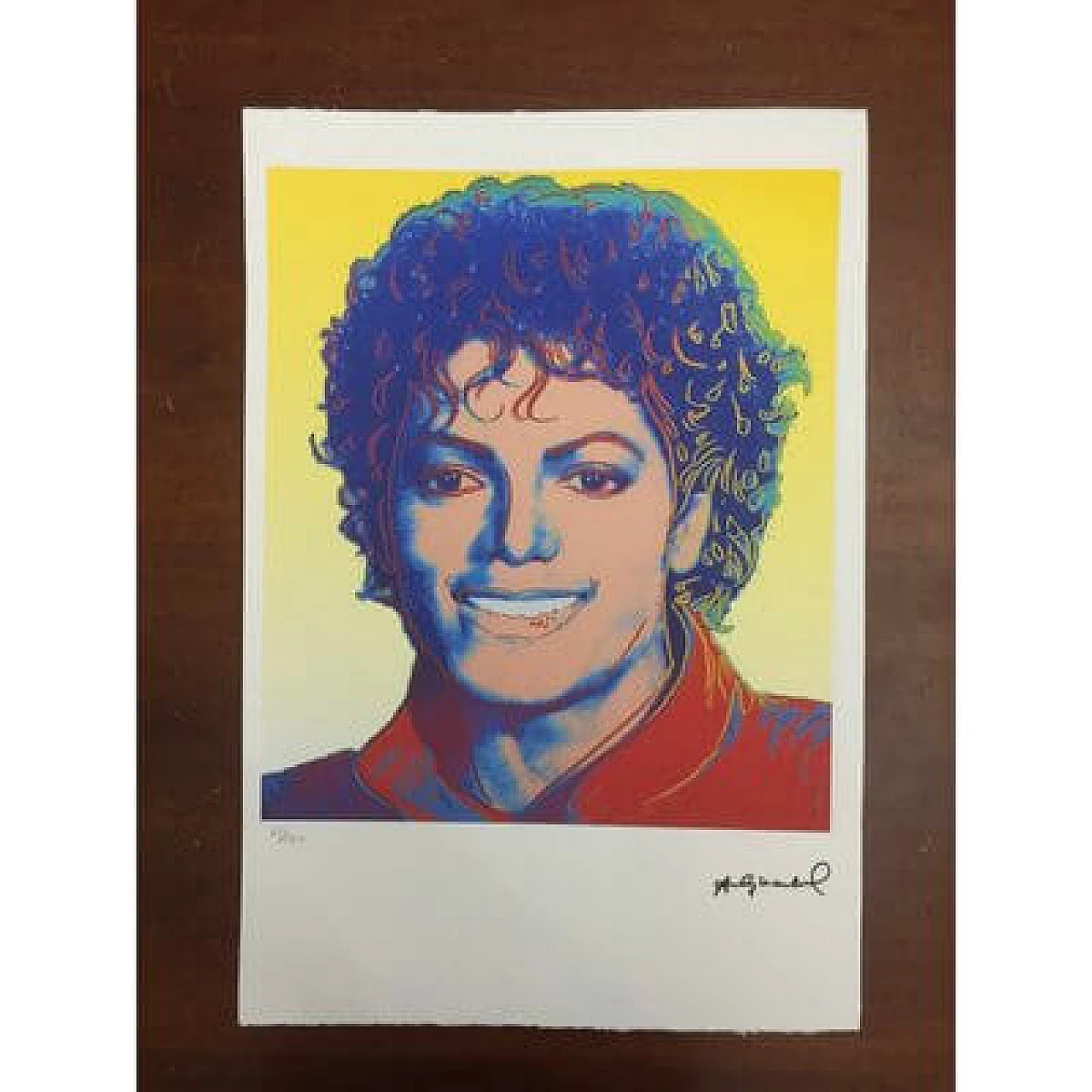 Andy Warhol, Michael Jackson, silkscreen, 1990s 9