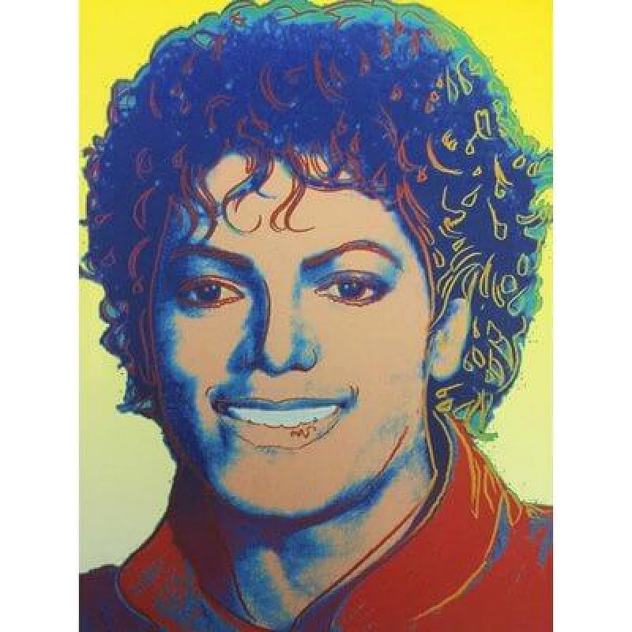 Andy Warhol, Michael Jackson, silkscreen, 1990s 10