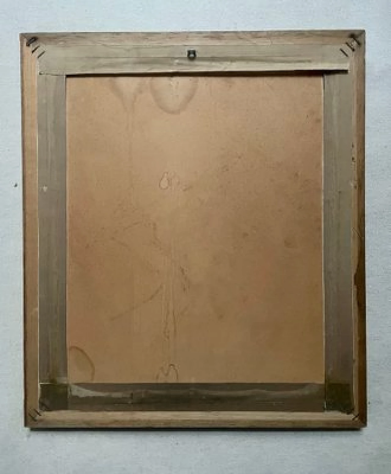 Dipinto impressionista raffigurante Place du Tertre a Montmartre, olio su tavola, anni '60 9