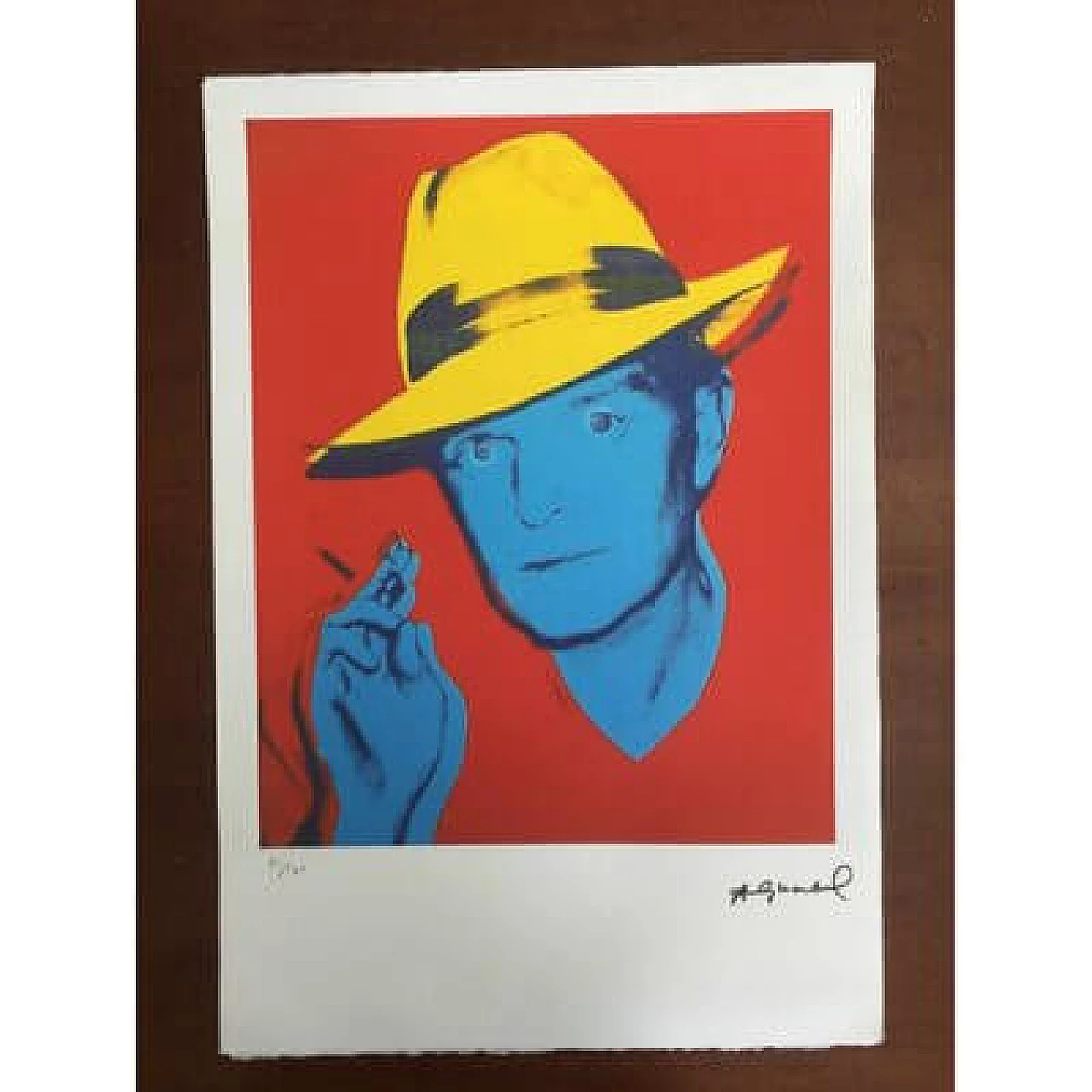 Andy Warhol, Portrait of Truman Capote, silkscreen print, 1990s 1