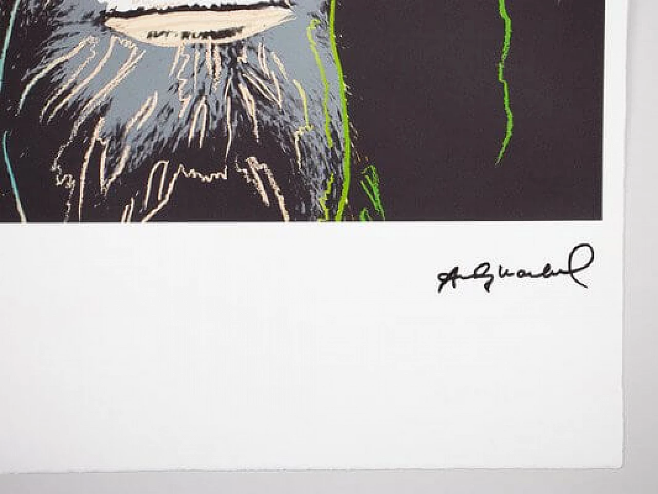 Andy Warhol, Orang Utan, colour screenprint, 1980s 2