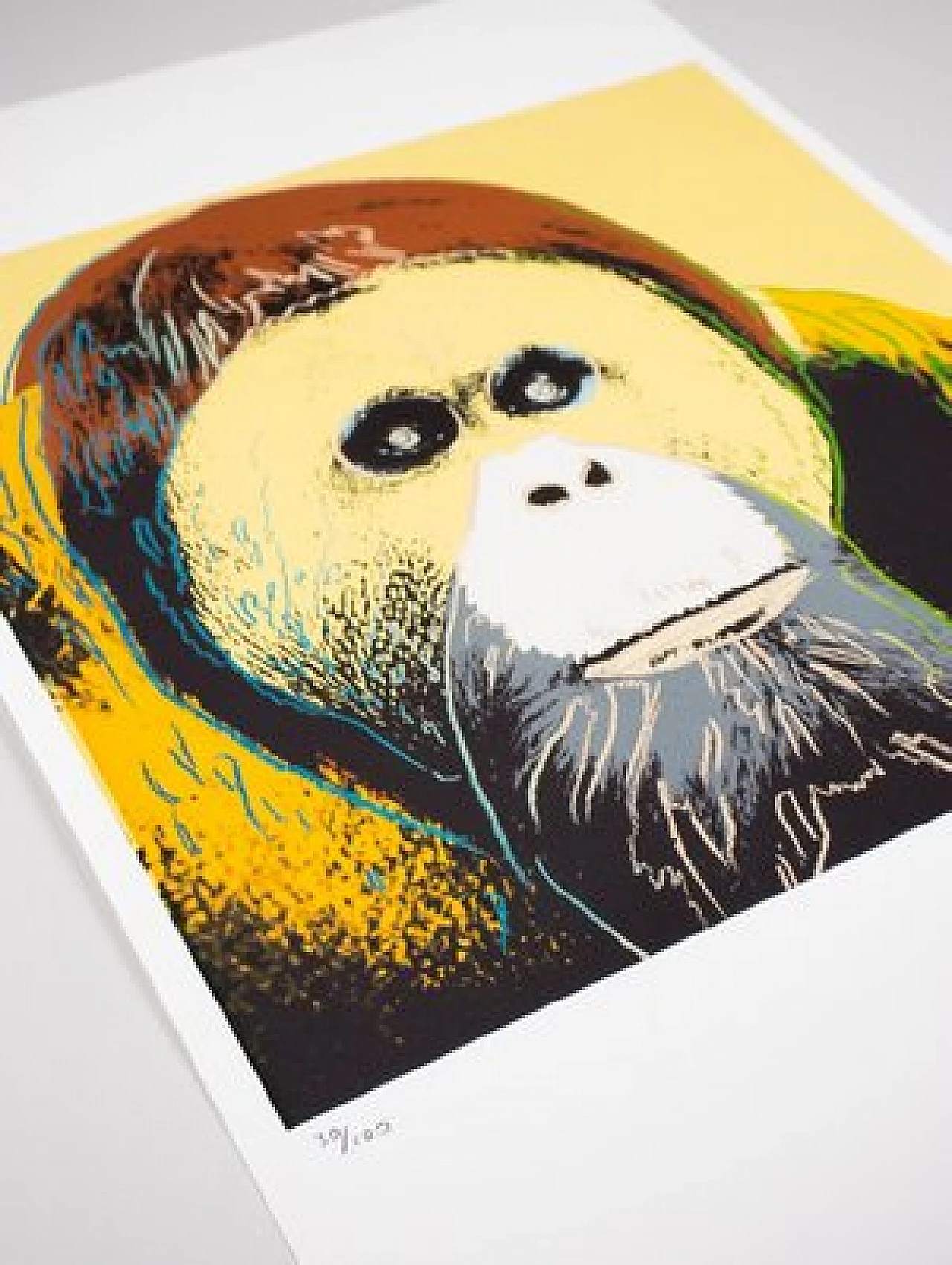 Andy Warhol, Orang Utan, colour screenprint, 1980s 3