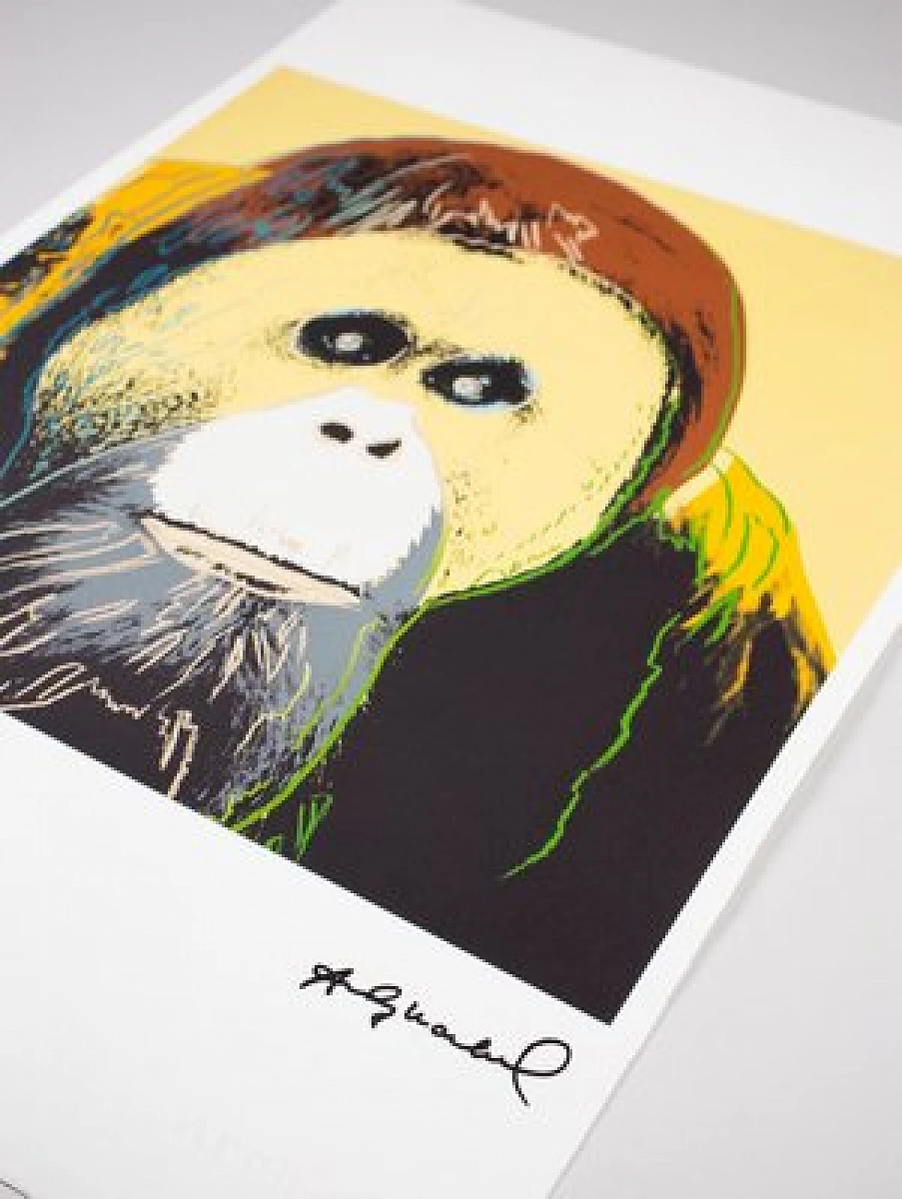 Andy Warhol, Orang Utan, colour screenprint, 1980s 4