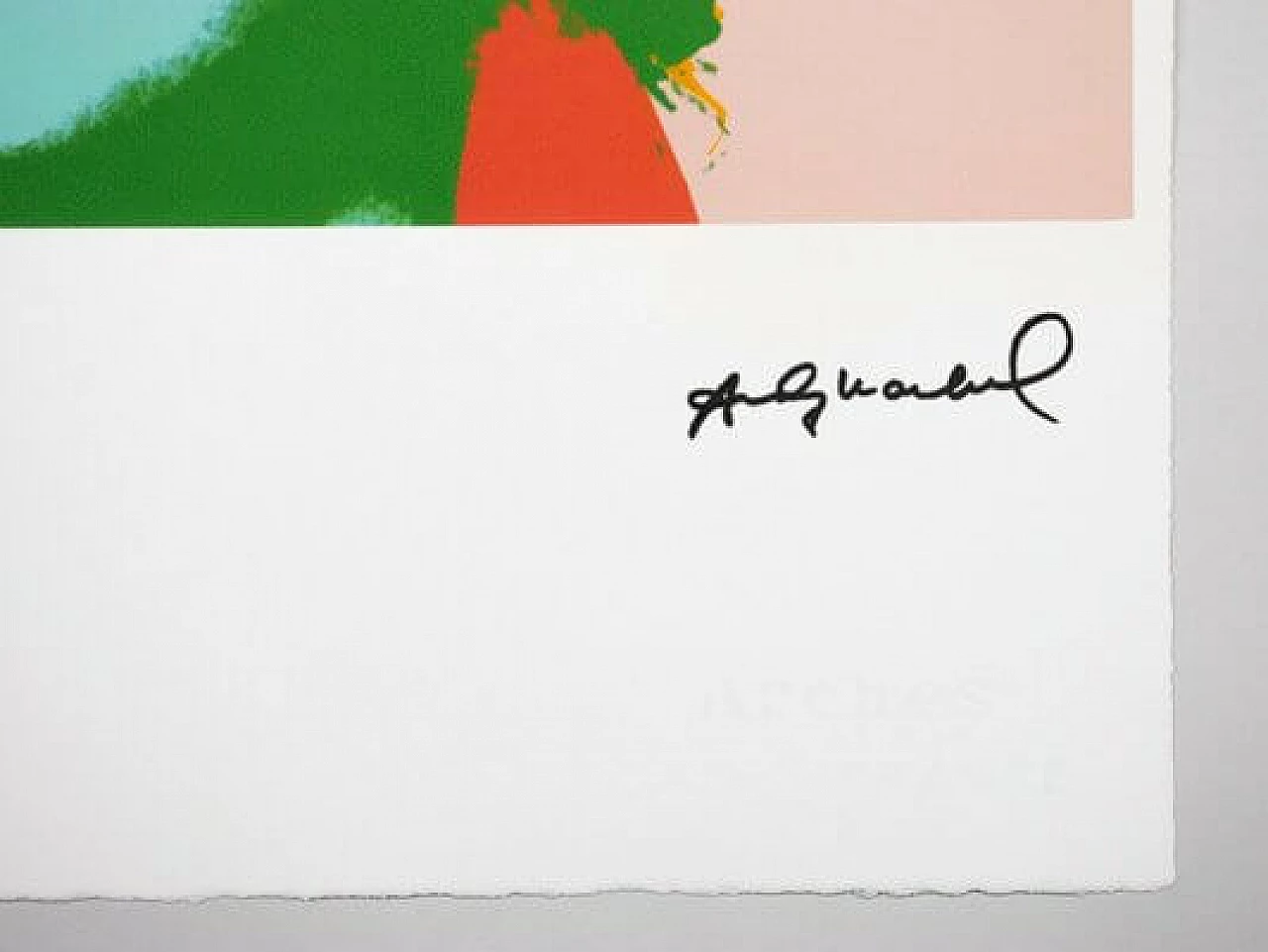 Andy Warhol, Ritratto di Marilyn Monroe, litografia, anni '80 5