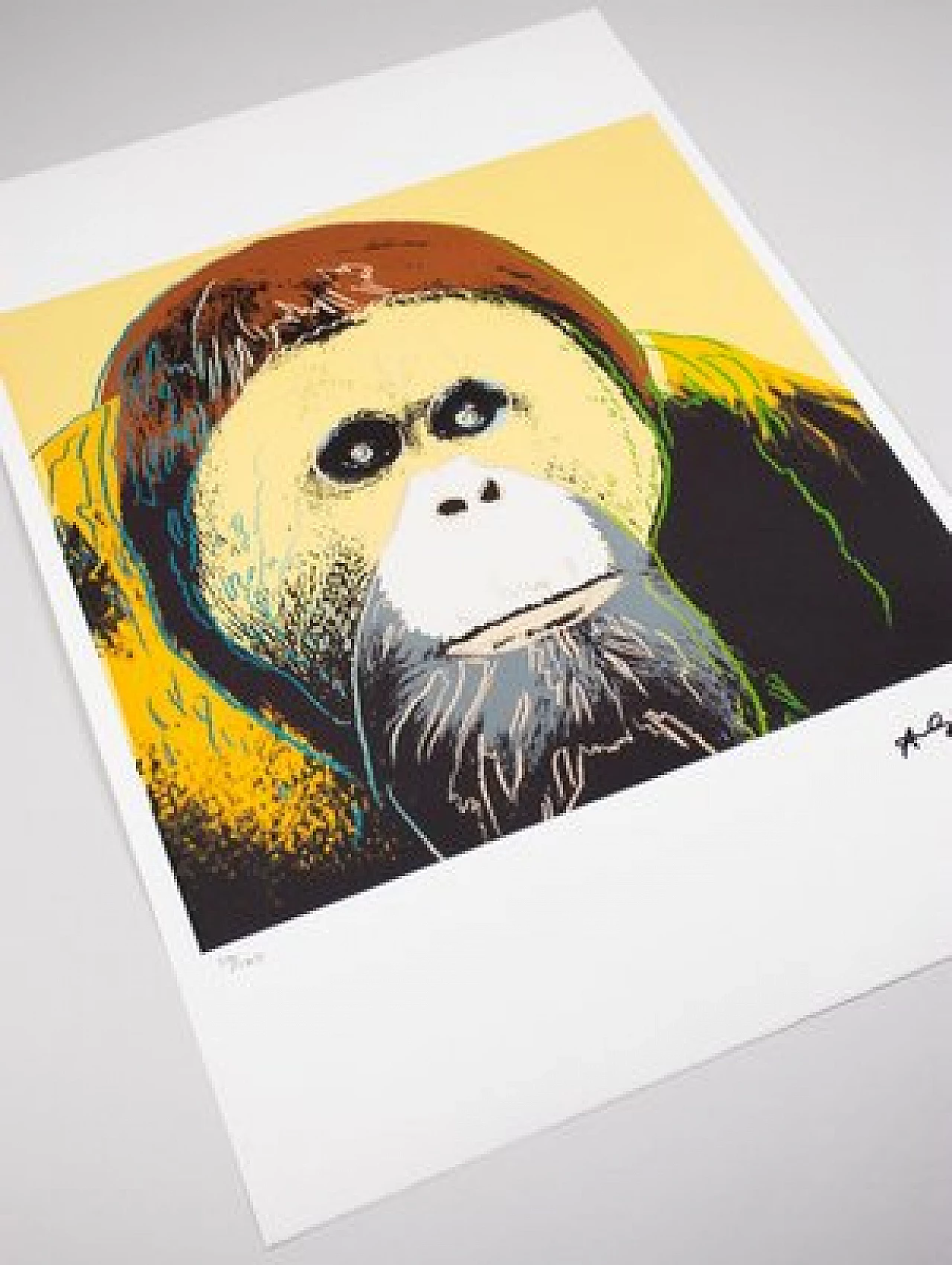 Andy Warhol, Orang Utan, colour screenprint, 1980s 5