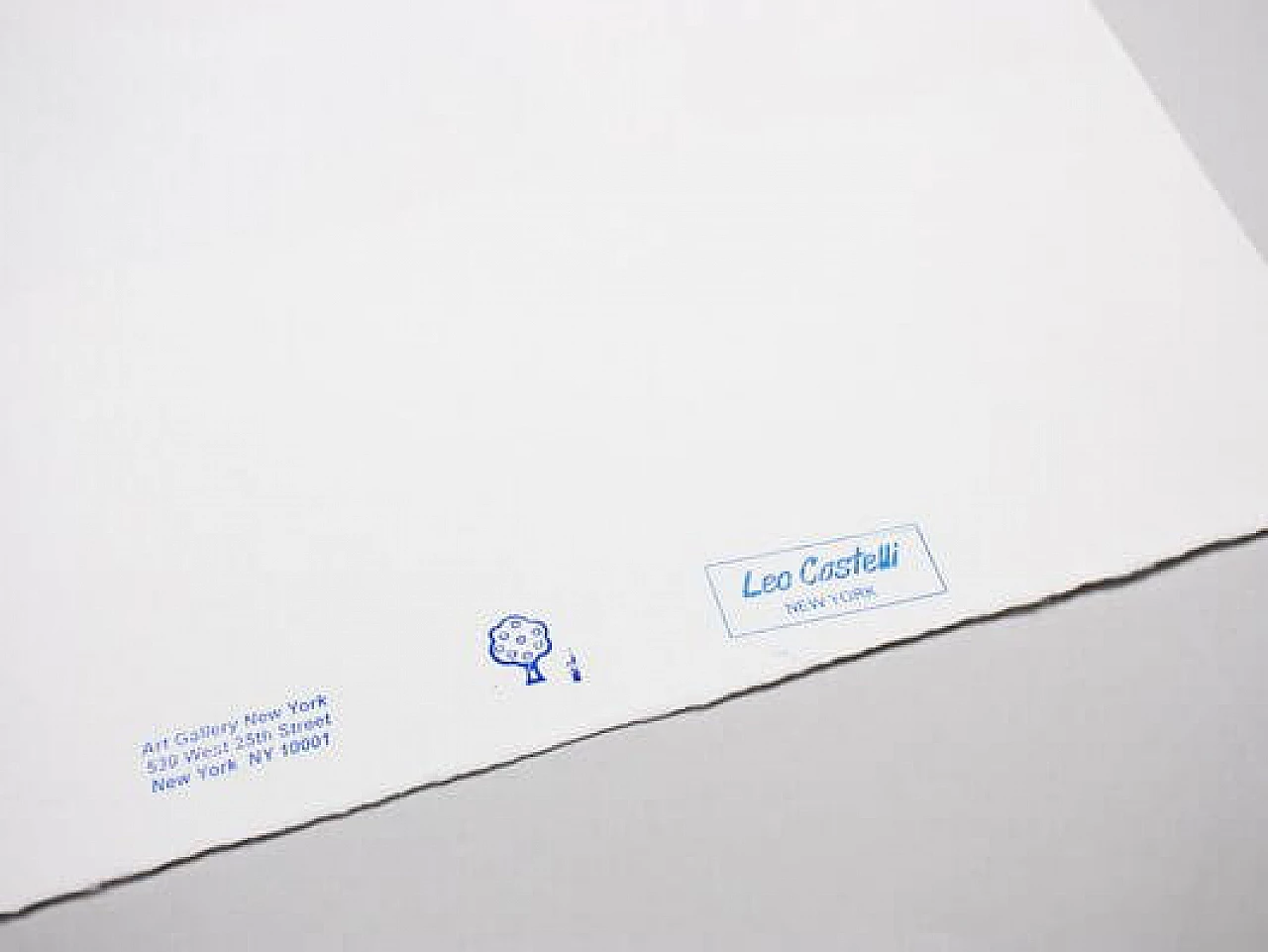 Andy Warhol, Mickey Mouse, litografia edizione arancione, anni '80 4