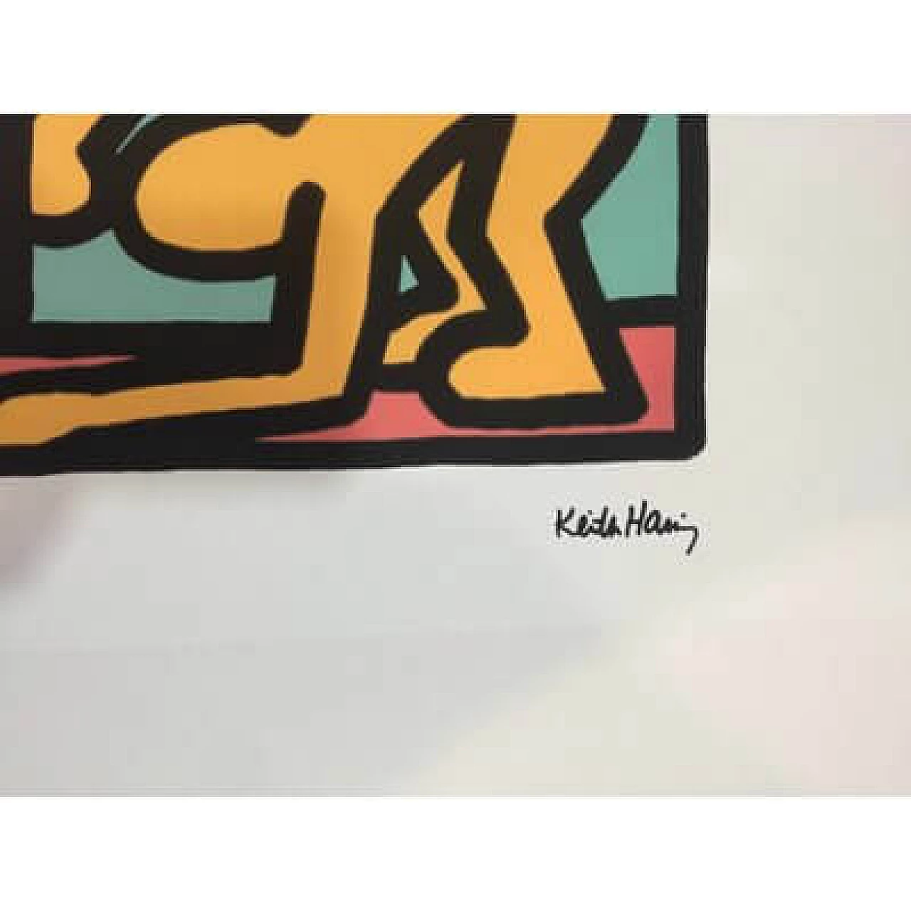 Keith Haring, Untitled, silkscreen print, 1990s 8