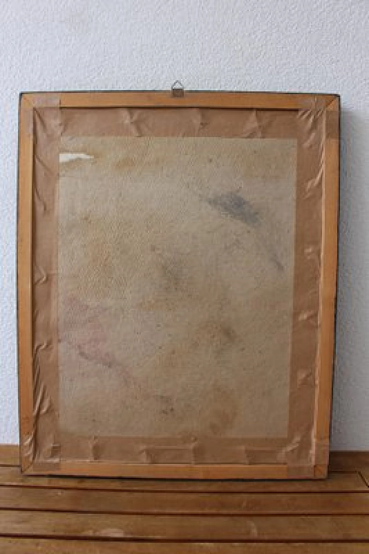 Composizione cubista con figure erotiche nello stile di Picasso, olio su tavola, anni '70 8