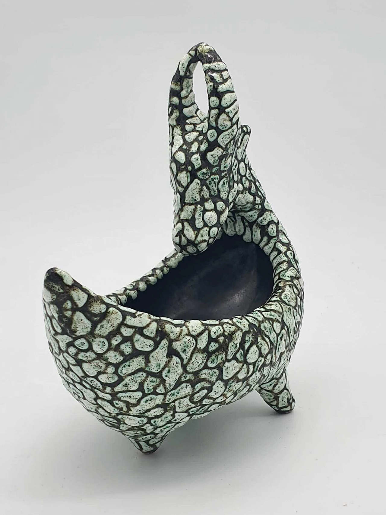 Zoomorphic ceramic bowl by Gorka Geza, 1920s 1