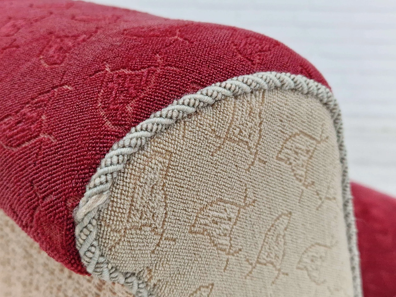 Coppia di poltrone scandinave Art Déco, anni '50 15