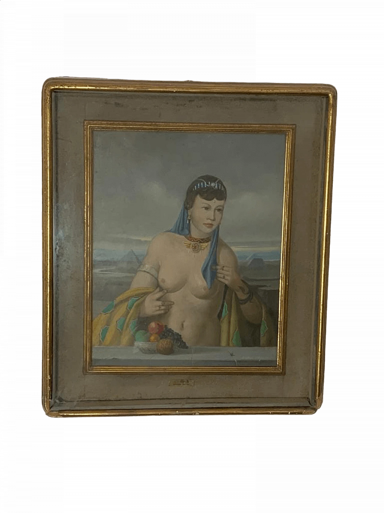 Adriano Gajoni, Cleopatra, oil on canvas, 1950s 12