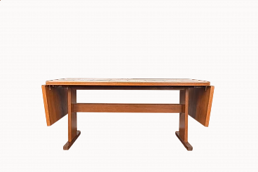 Teak and tile dining table by Gangso Mobler, 1960s