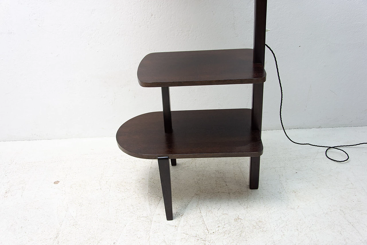Lampada da terra D-623 con mensole di Thonet, anni '30 7