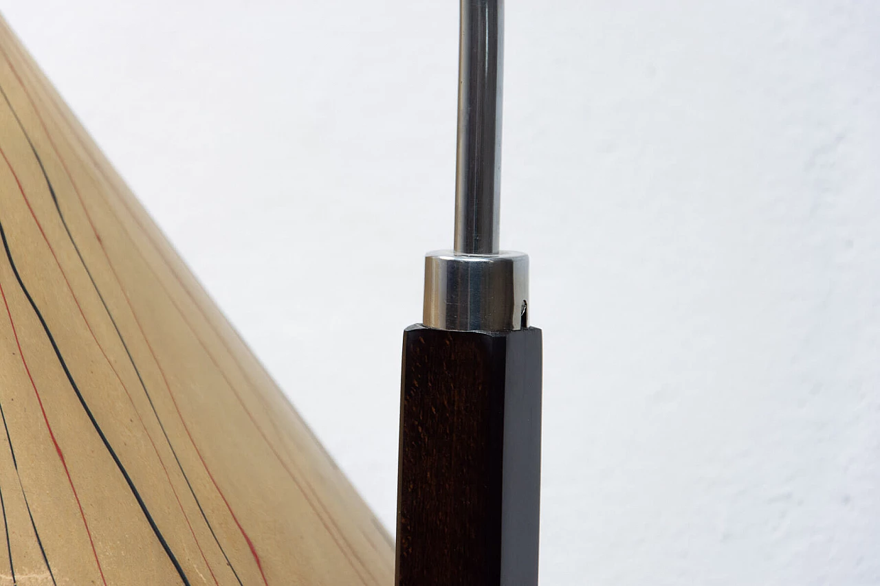 Lampada da terra D-623 con mensole di Thonet, anni '30 11