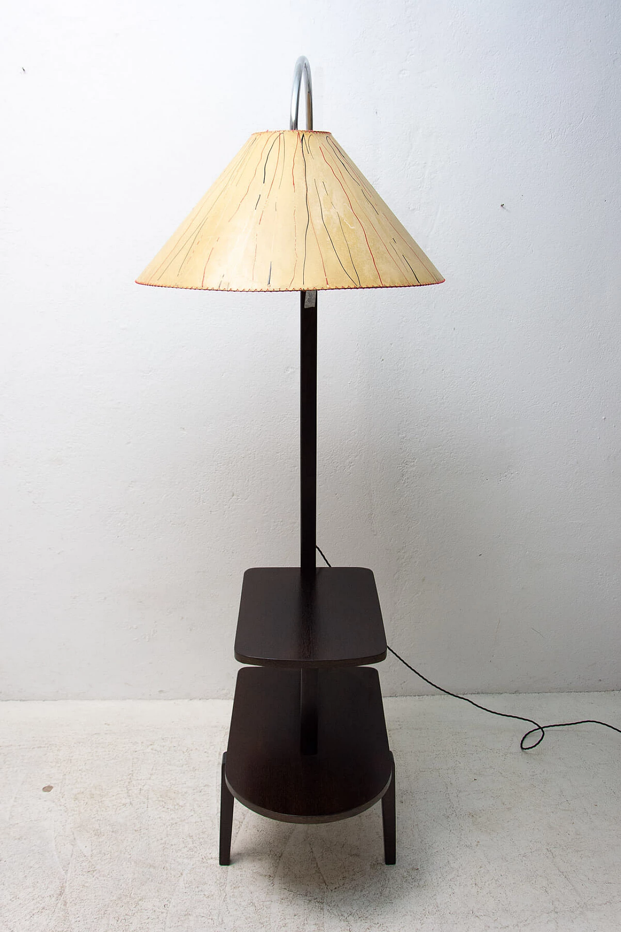D-623 floor lamp with shelves by Thonet, 1930s 20