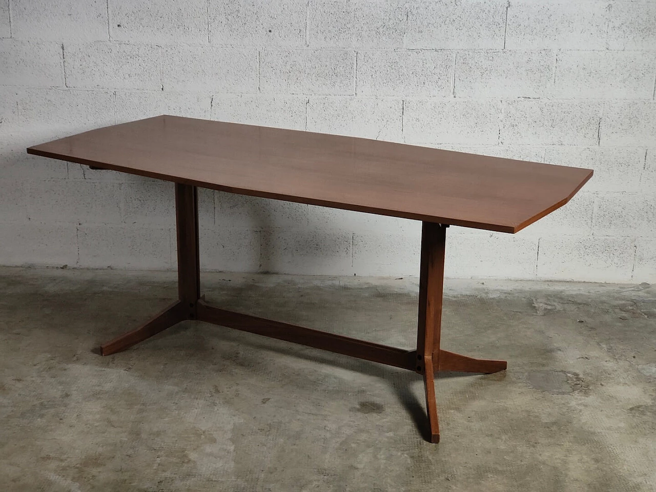 Tavolo TL22 in legno di Franco Albini per Poggi, anni '60 6