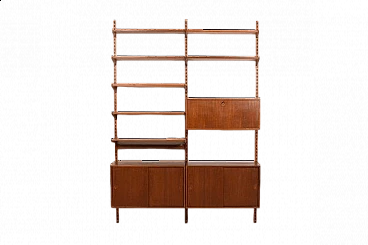 Teak bookcase by Kai Kristiansen for Feldballes Møbelfabrik, 1960s