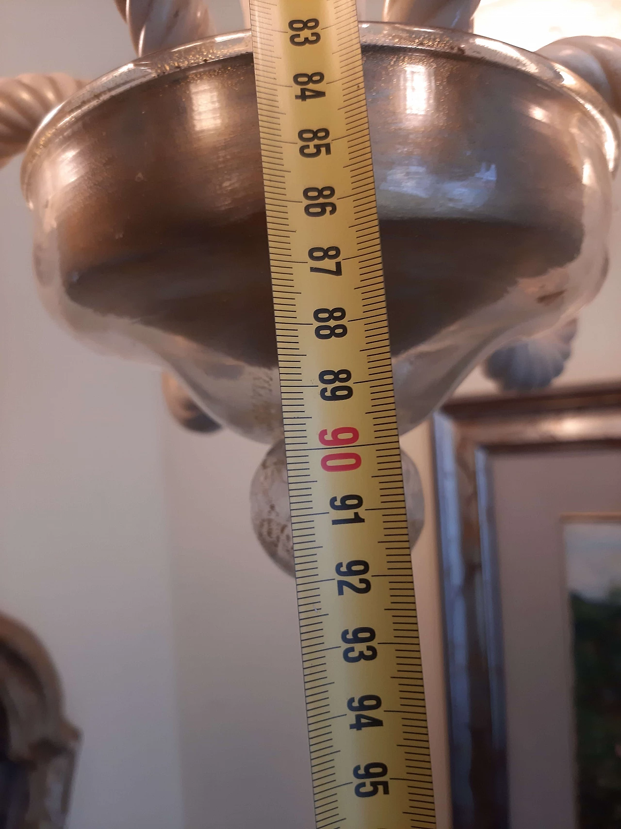 Murano glass chandelier attributed to Carlo Scarpa, 1950s 13