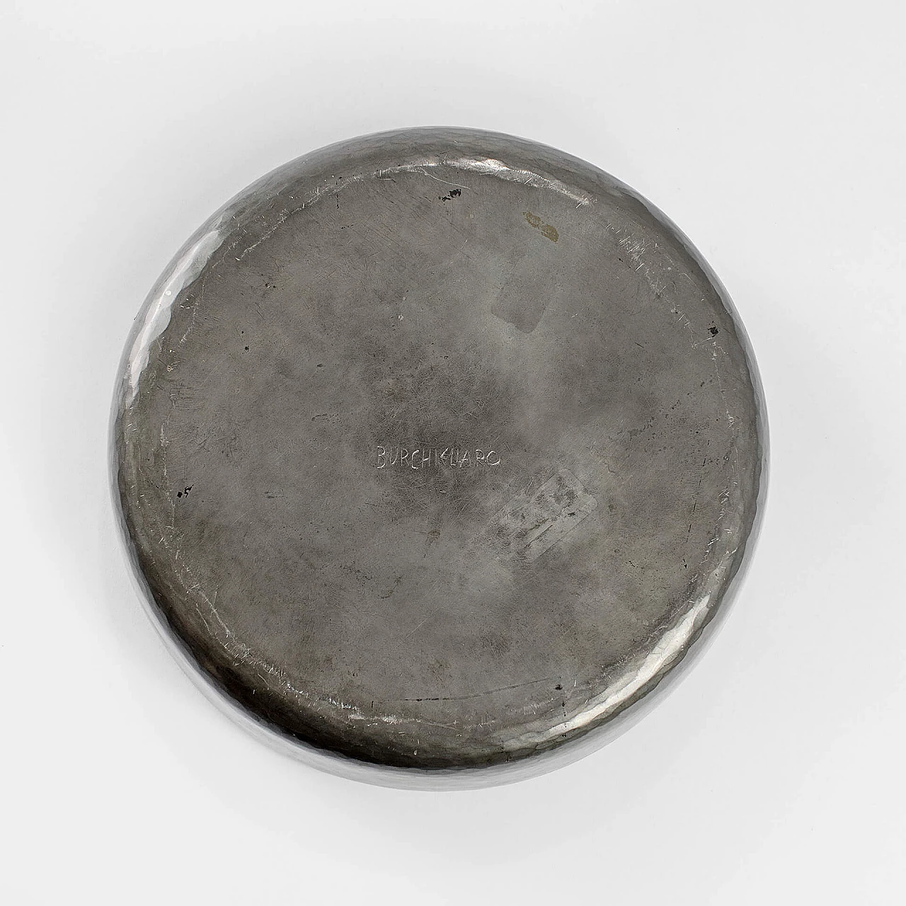 Pewter box with lid by Lorenzo Burchiellaro, 1960s 6