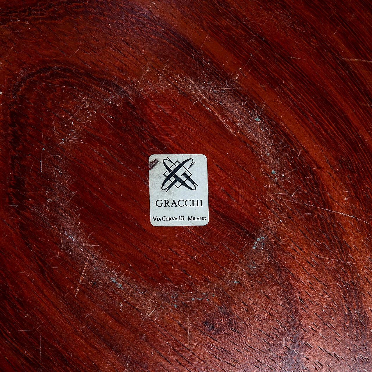 Coppia di centrotavola in legno di Angelo Mangiarotti per Gracchi, anni '80 7