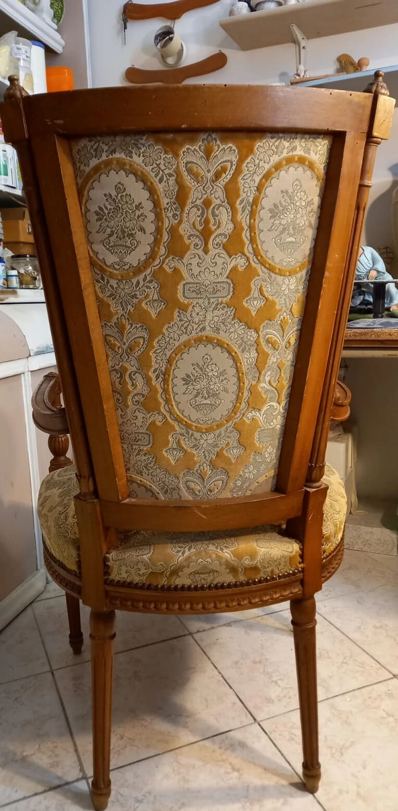 Armchair in Louis XVI style, 1920s 6