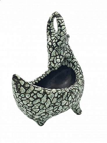 Contenitore zoomorfo in ceramica di Gorka Geza, anni '20