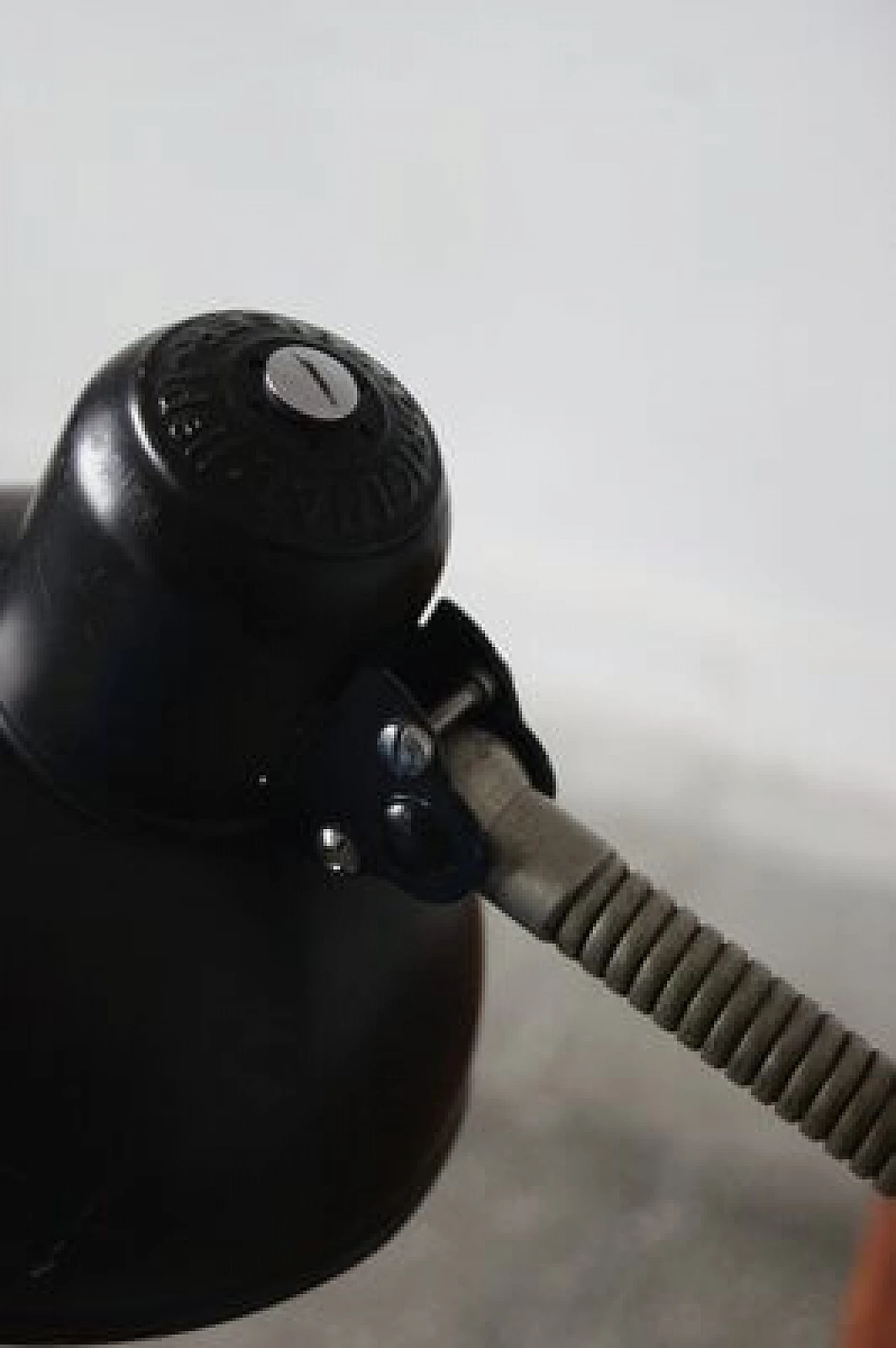 Black Bauhaus table lamp by Christian Dell for Kaiser Leuchten, 1950s 4