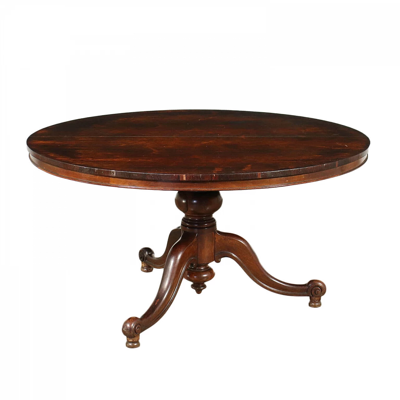 Victorian rosewood table, 19th century 1