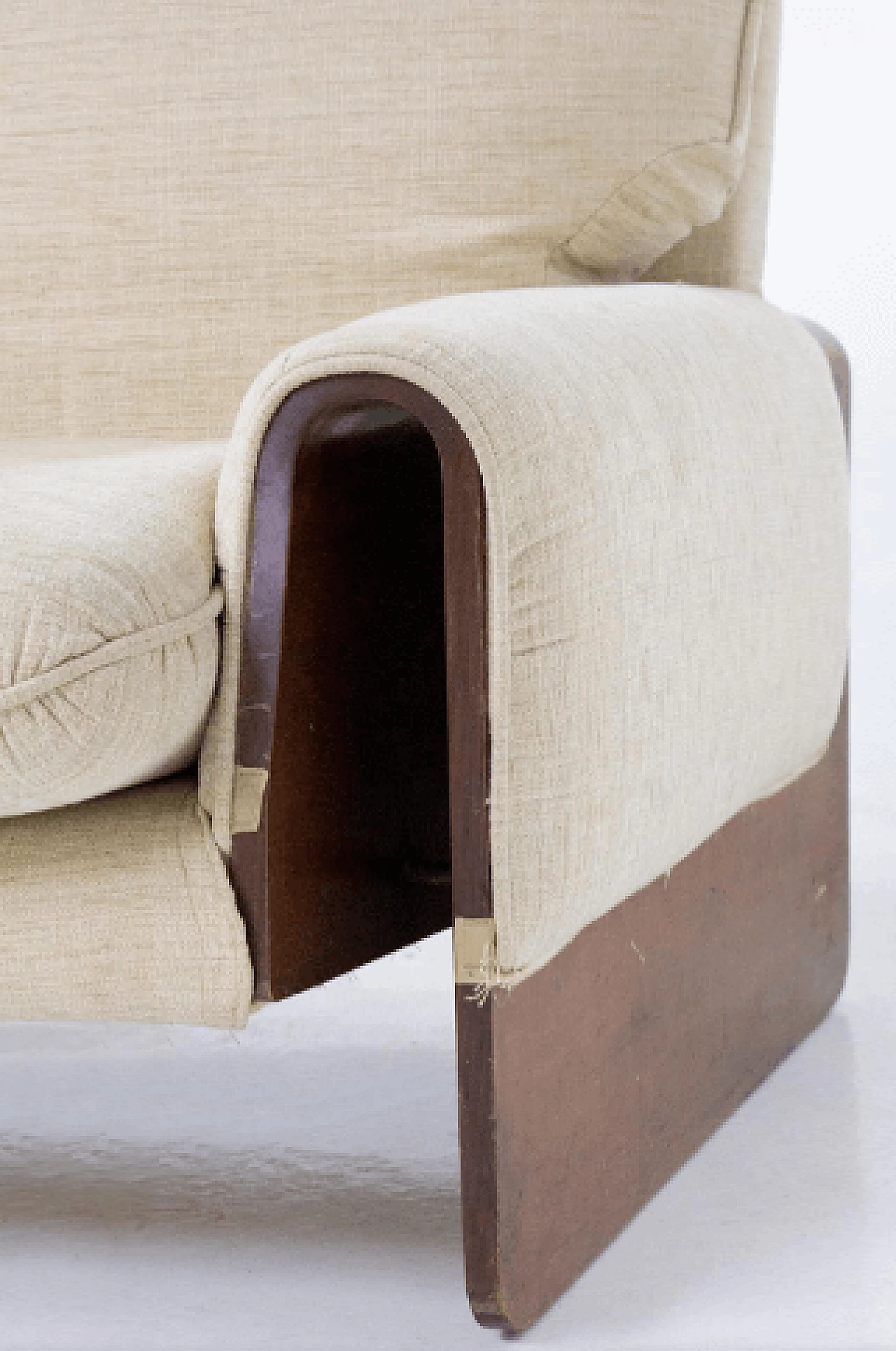 Pair of Sabrina armchairs by Ferdinando Buzzi for Ferruccio Brunati, 1970s 6