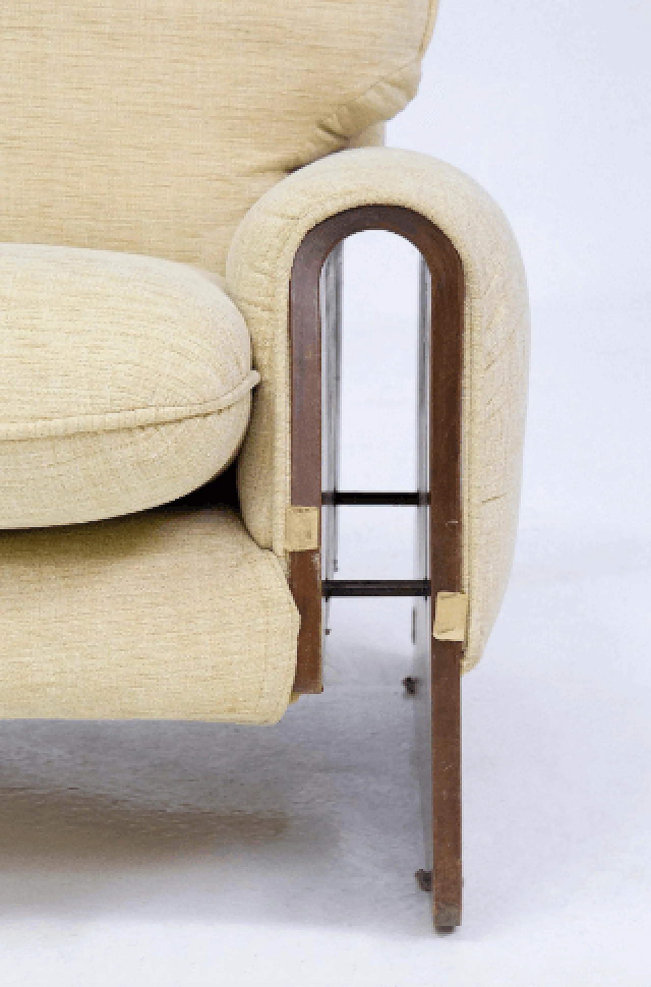 Pair of Sabrina armchairs by Ferdinando Buzzi for Ferruccio Brunati, 1970s 10