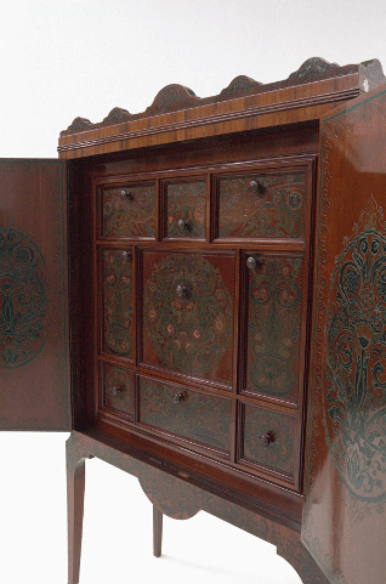 Chinoiserie sideboard by Paolo Buffa for Serafino Arrighi, 1950s 6