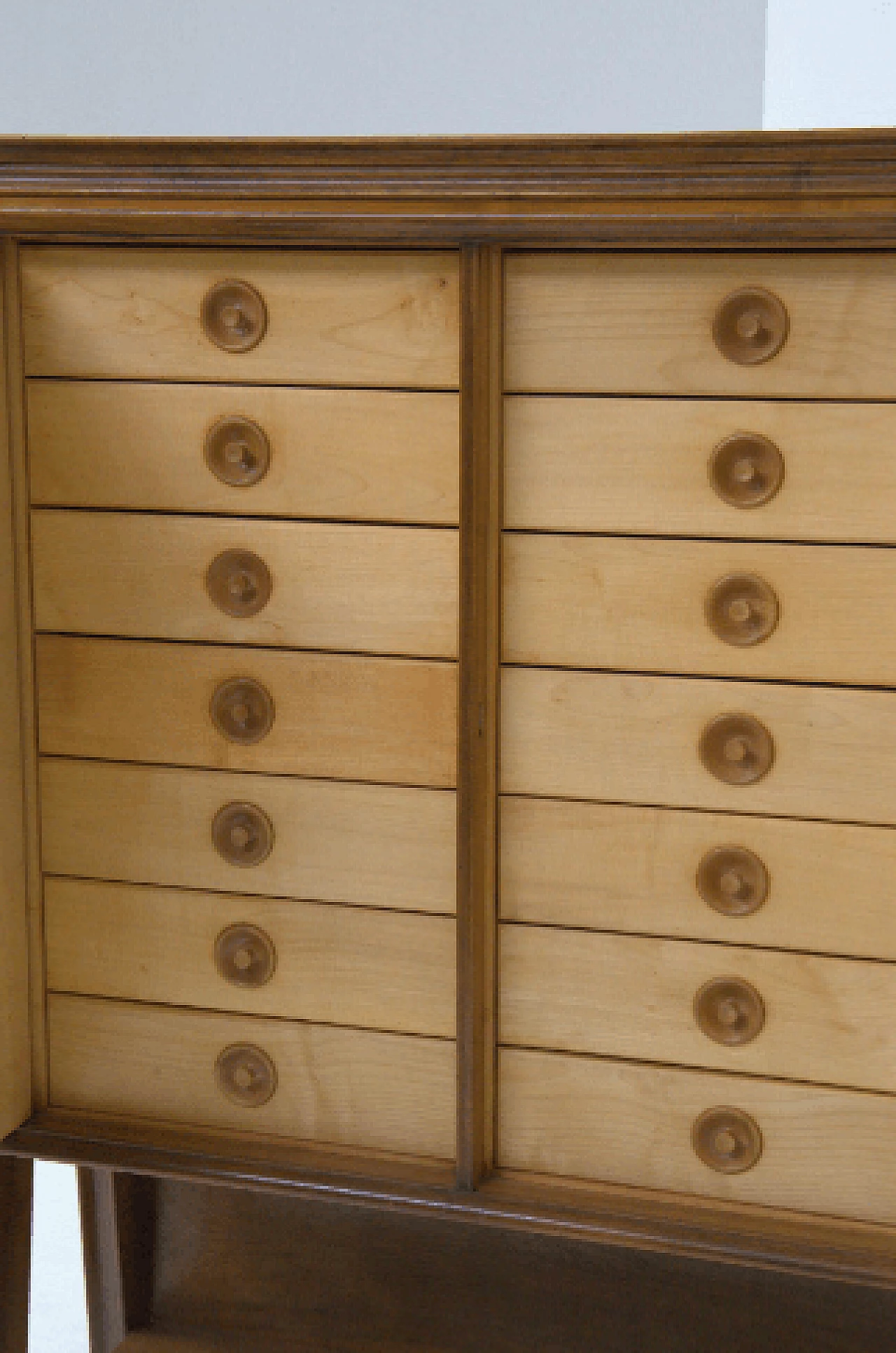 Walnut and maple dresser by Osvaldo Borsani, 1950s 9