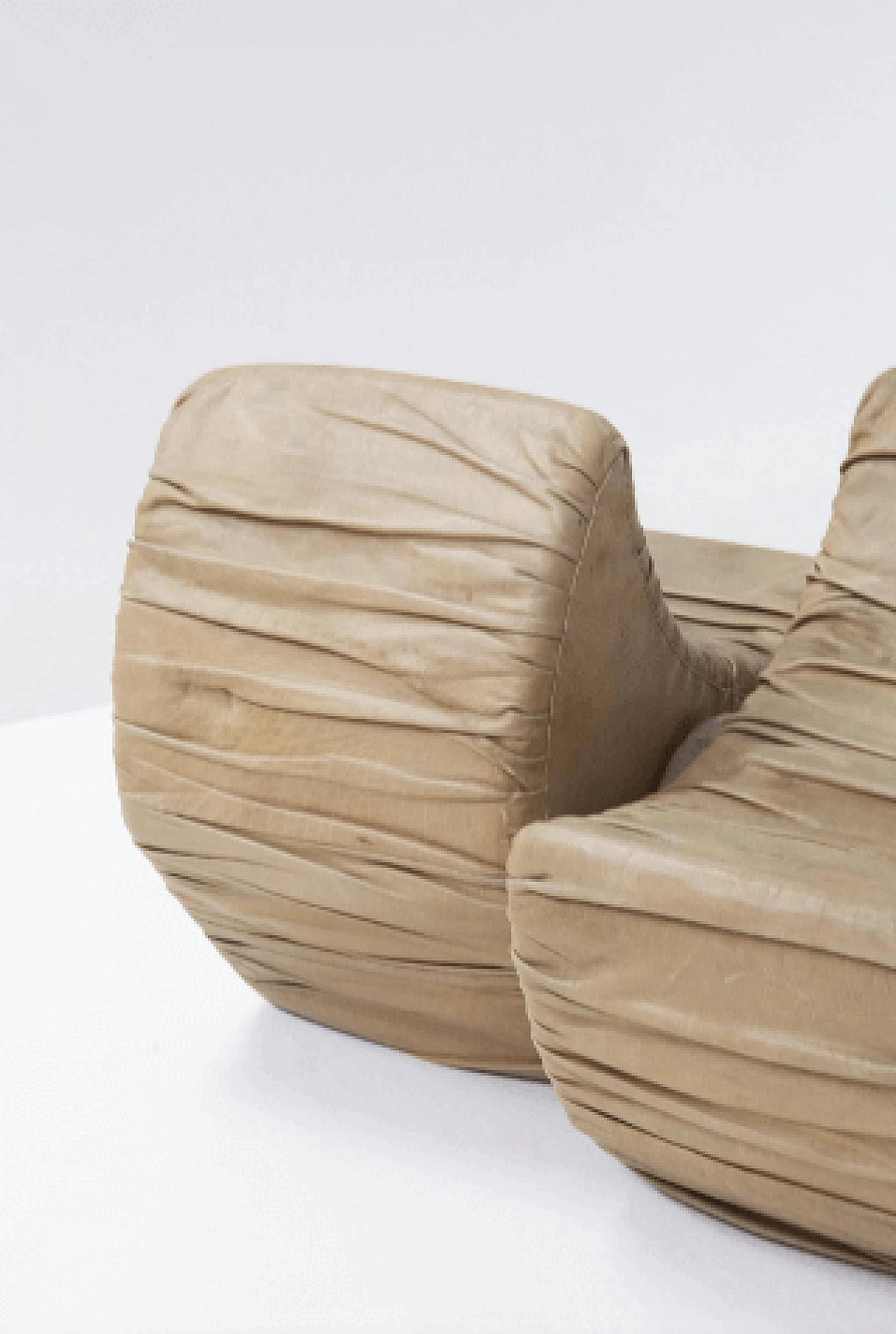 Leather Serpente sofa by Marzio Cecchi, 1960s 7