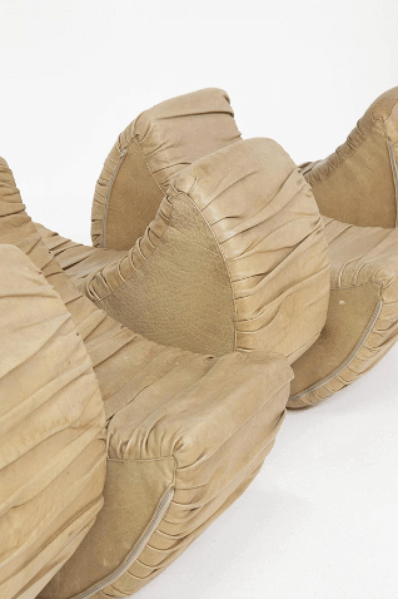 Leather Serpente sofa by Marzio Cecchi, 1960s 12