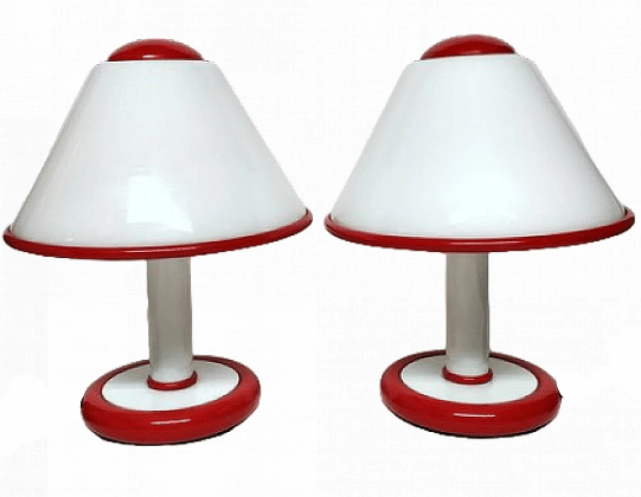 Pair of table lamps by Giampiero Derai for Fabbian, 1980s 6