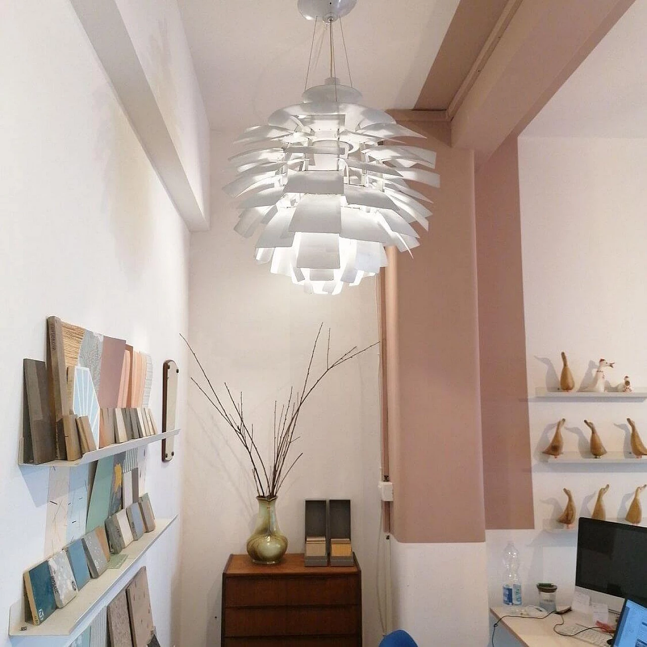 Lampadario PH Artichoke di Poul Henningsen per Louis Poulsen, anni '60 1