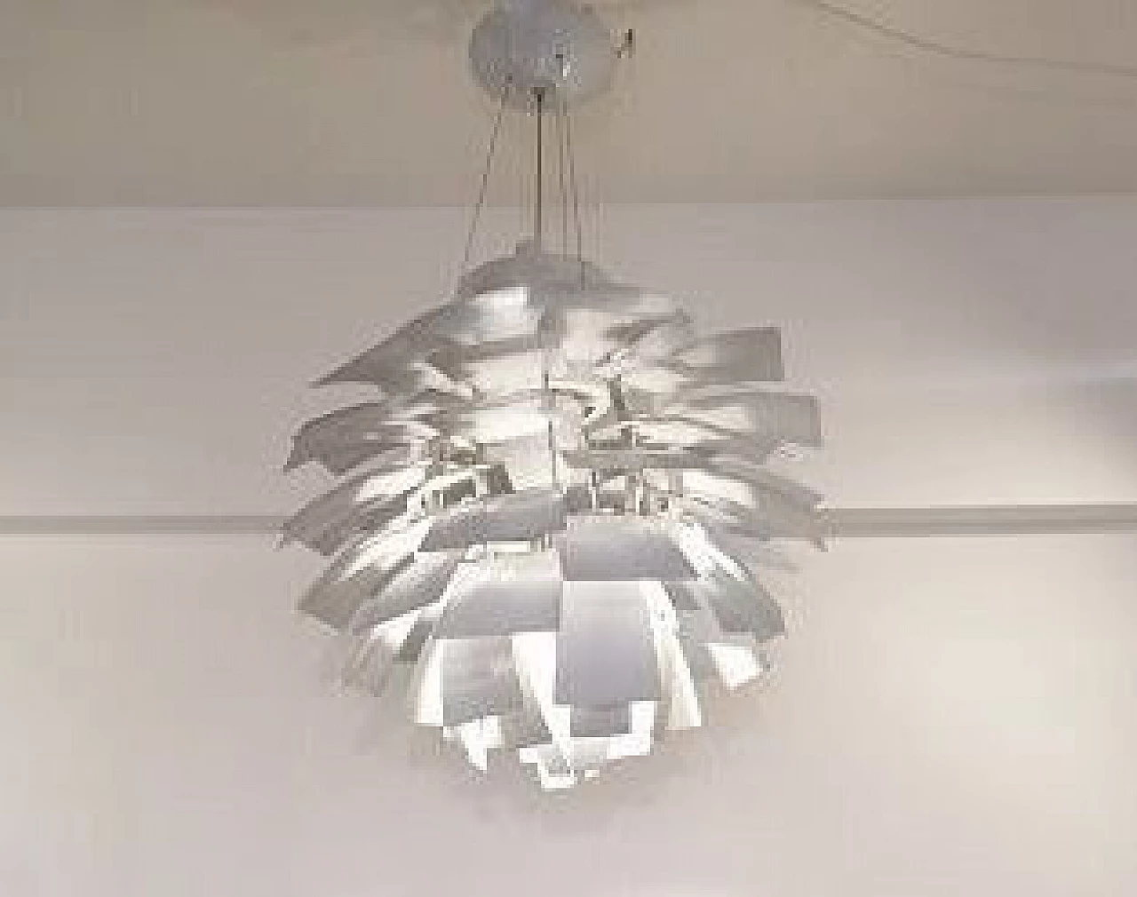 Lampadario PH Artichoke di Poul Henningsen per Louis Poulsen, anni '60 5